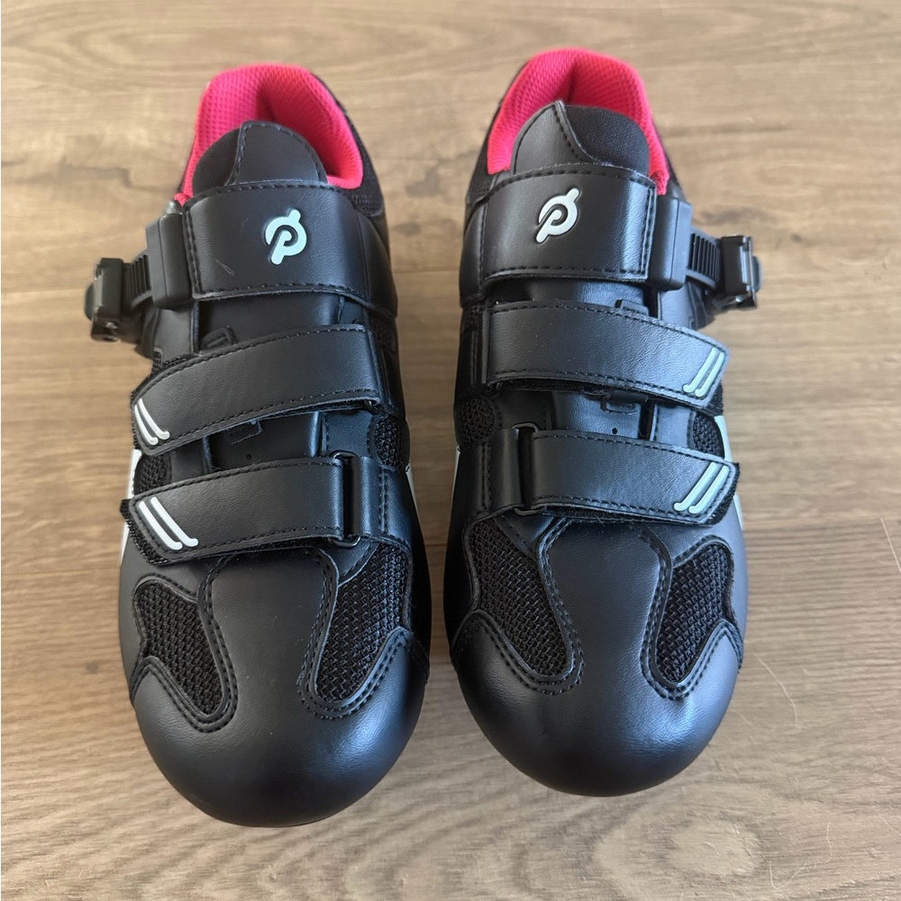 Peloton Brand Black Cycling Shoes - Size 39